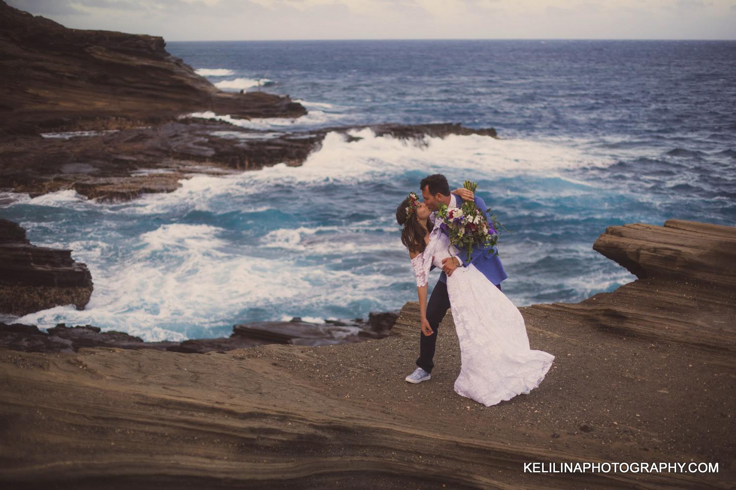 Hawaii Beach Wedding Ruffled By Grace English Speaking Officiant